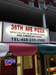Pizza Restaurant near our house specializes in everything.